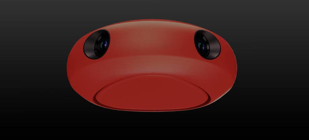Ballr standard version dual lens AI action camera