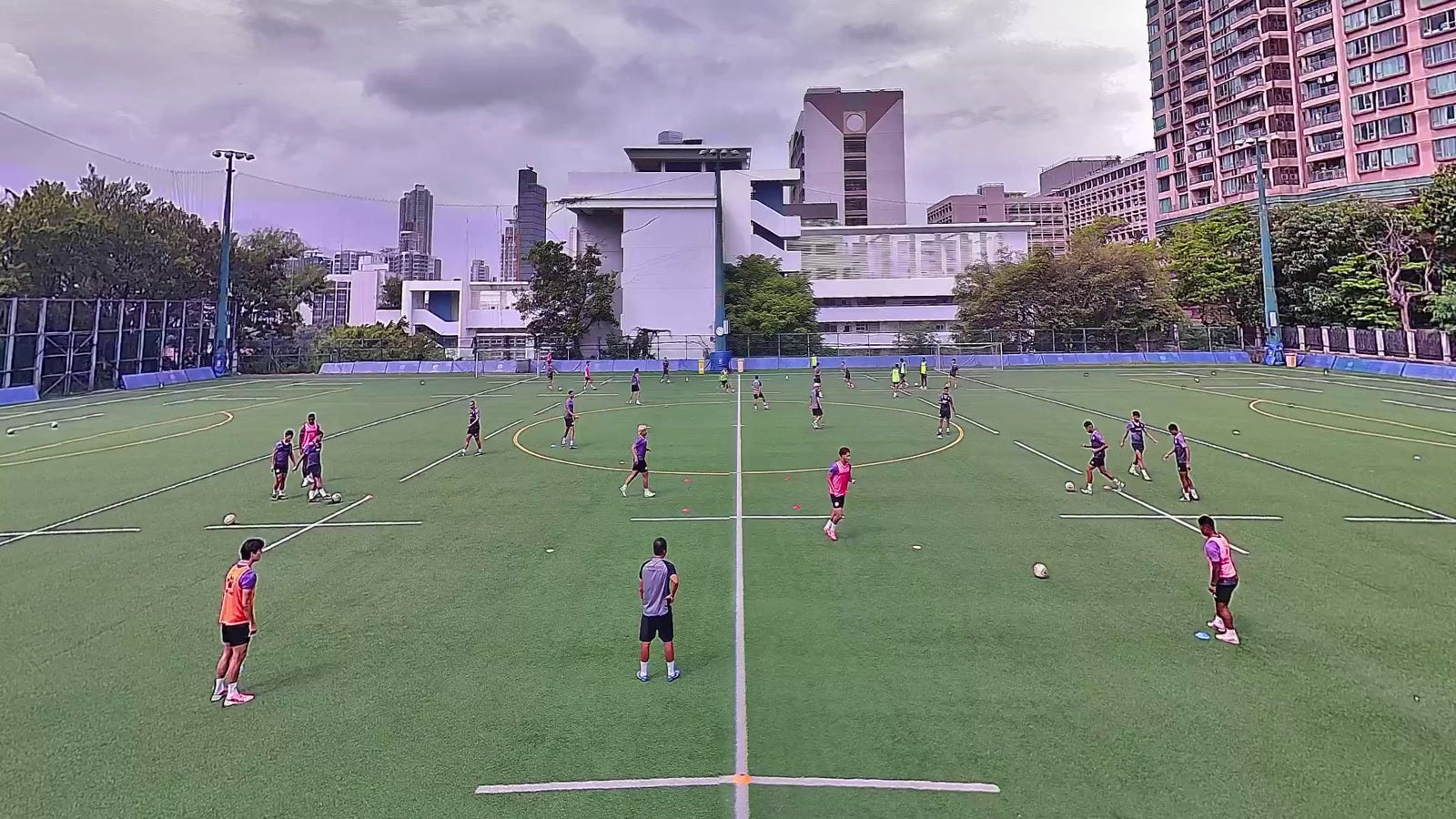 AI-tracked match footage captured with Ballr