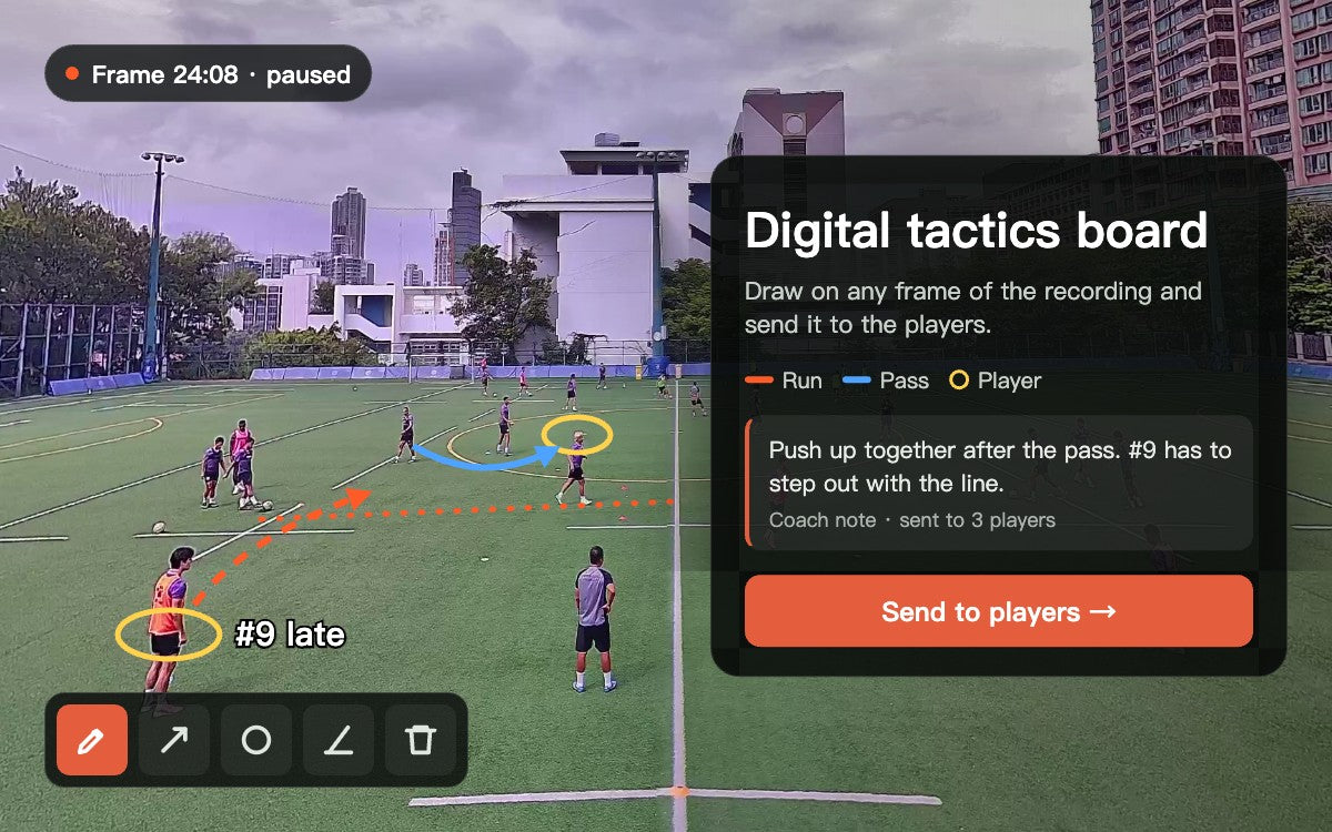 Digital tactics board