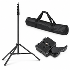 4.8m tripod, carry bag and quick-release adapter — three-piece set overview